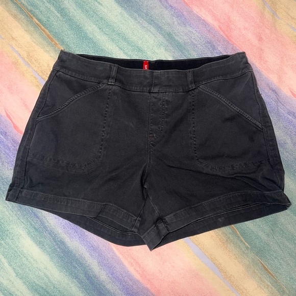 SPANX On-the-Go Shorts size L Pull On Stretch - Picture 1 of 3